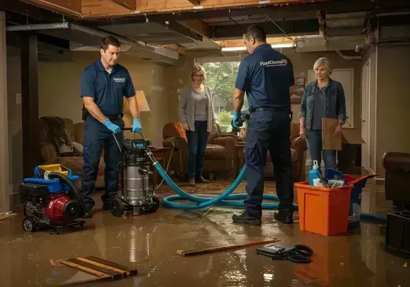 Basement Water Extraction and Removal Techniques process in Helena, OK